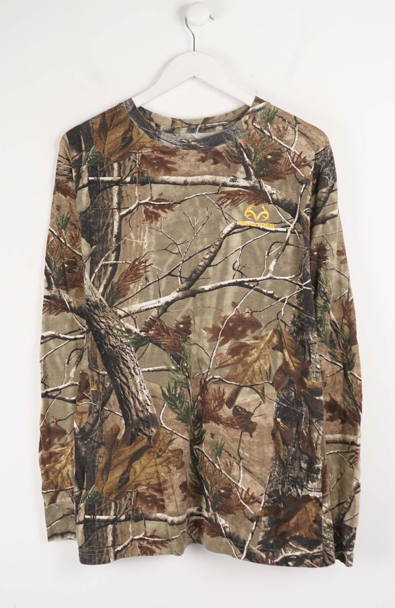 VINTAGE REAL TREE T-SHIRT (XL)