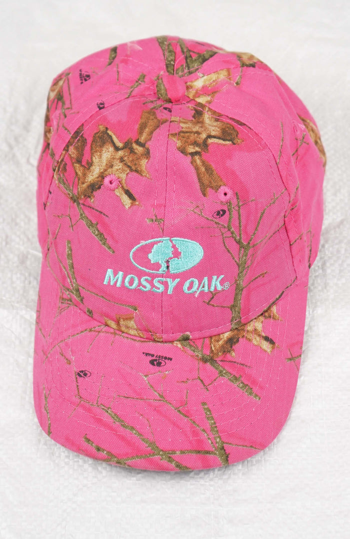 VINTAGE MOSSY OAK REAL TREE HAT
