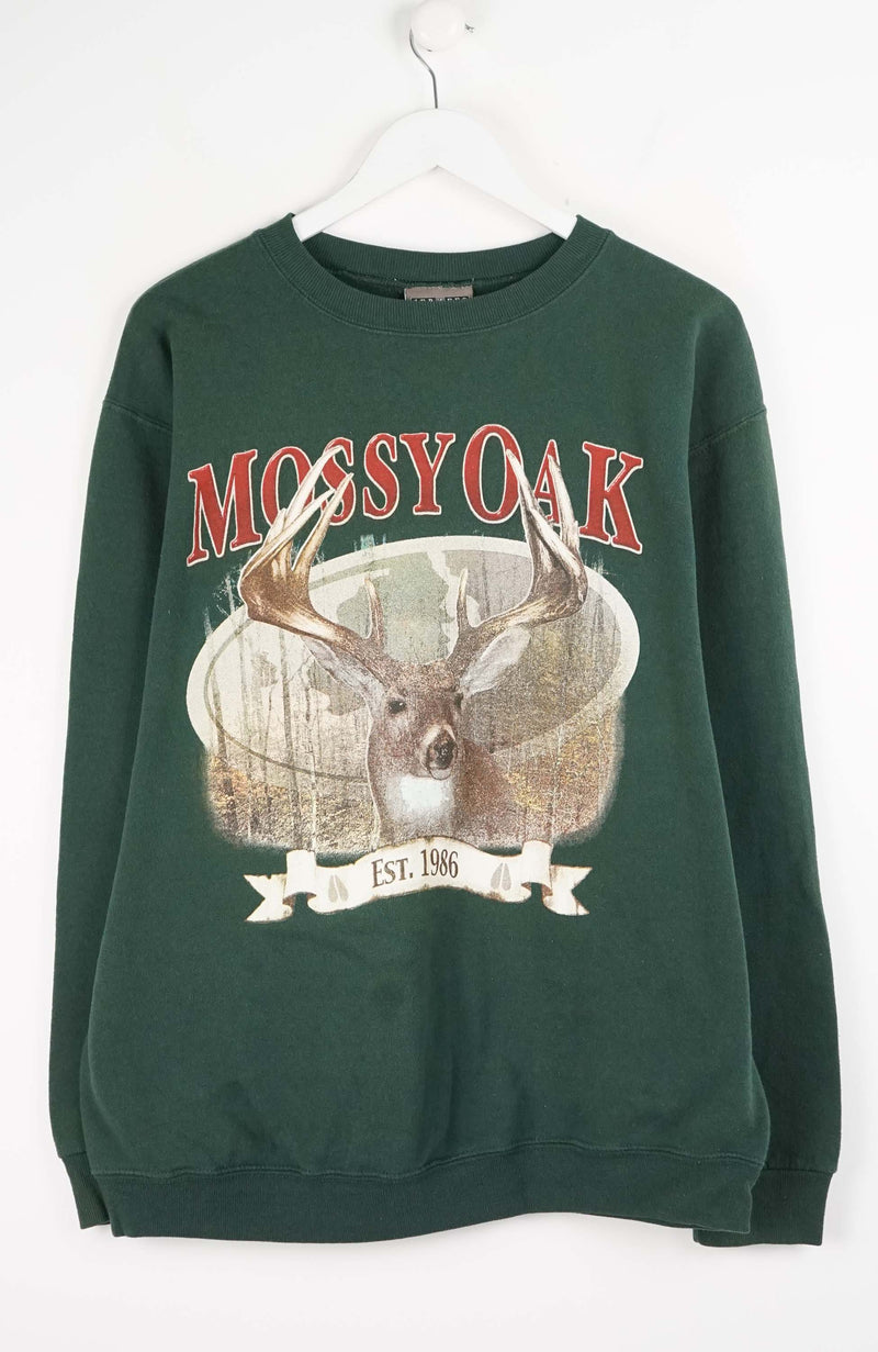 VINTAGE MOSSY OAK SWEATER (L)