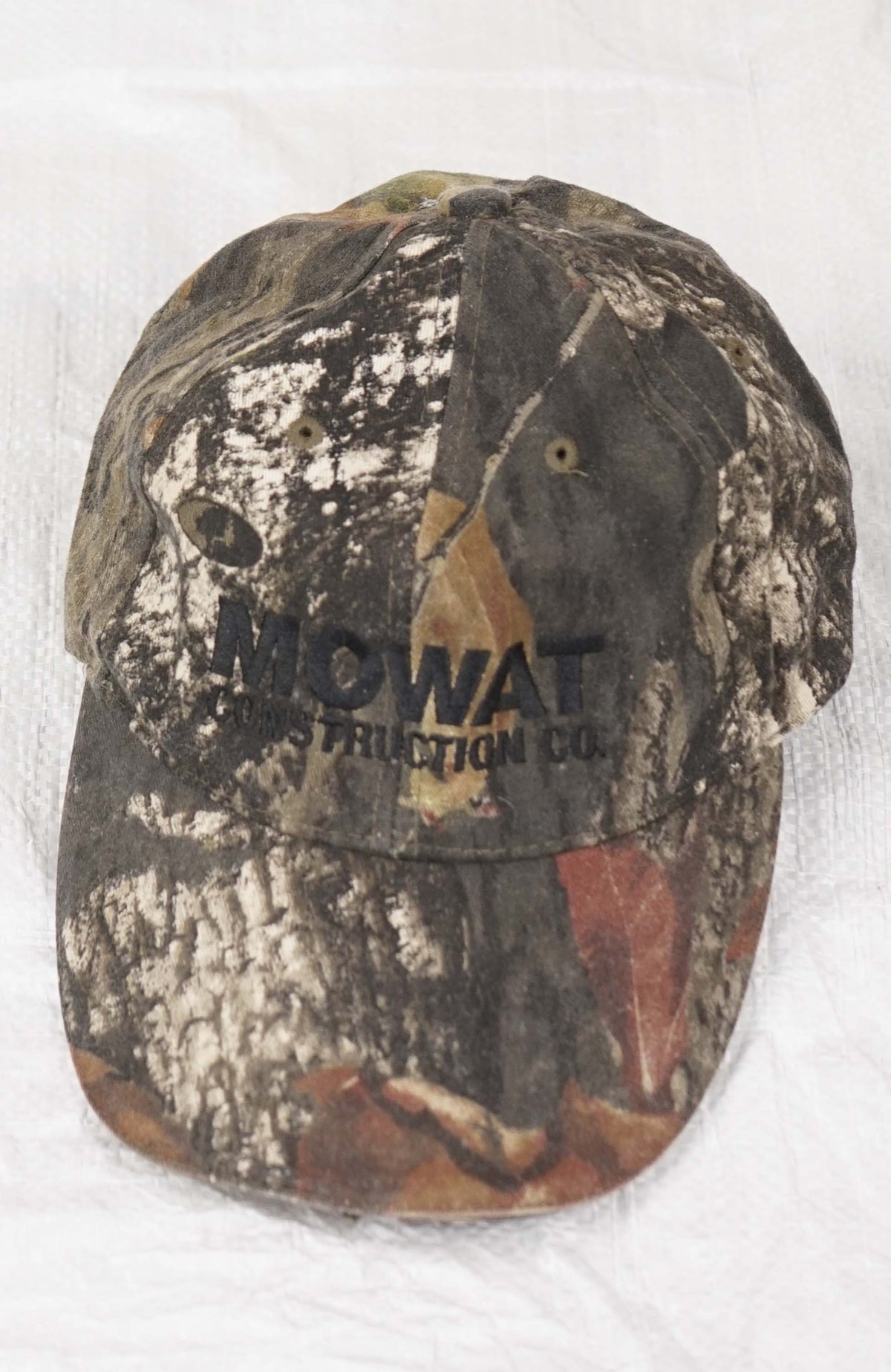 VINTAGE MOWAT CONSTRUCTION CO. REAL TREE HAT