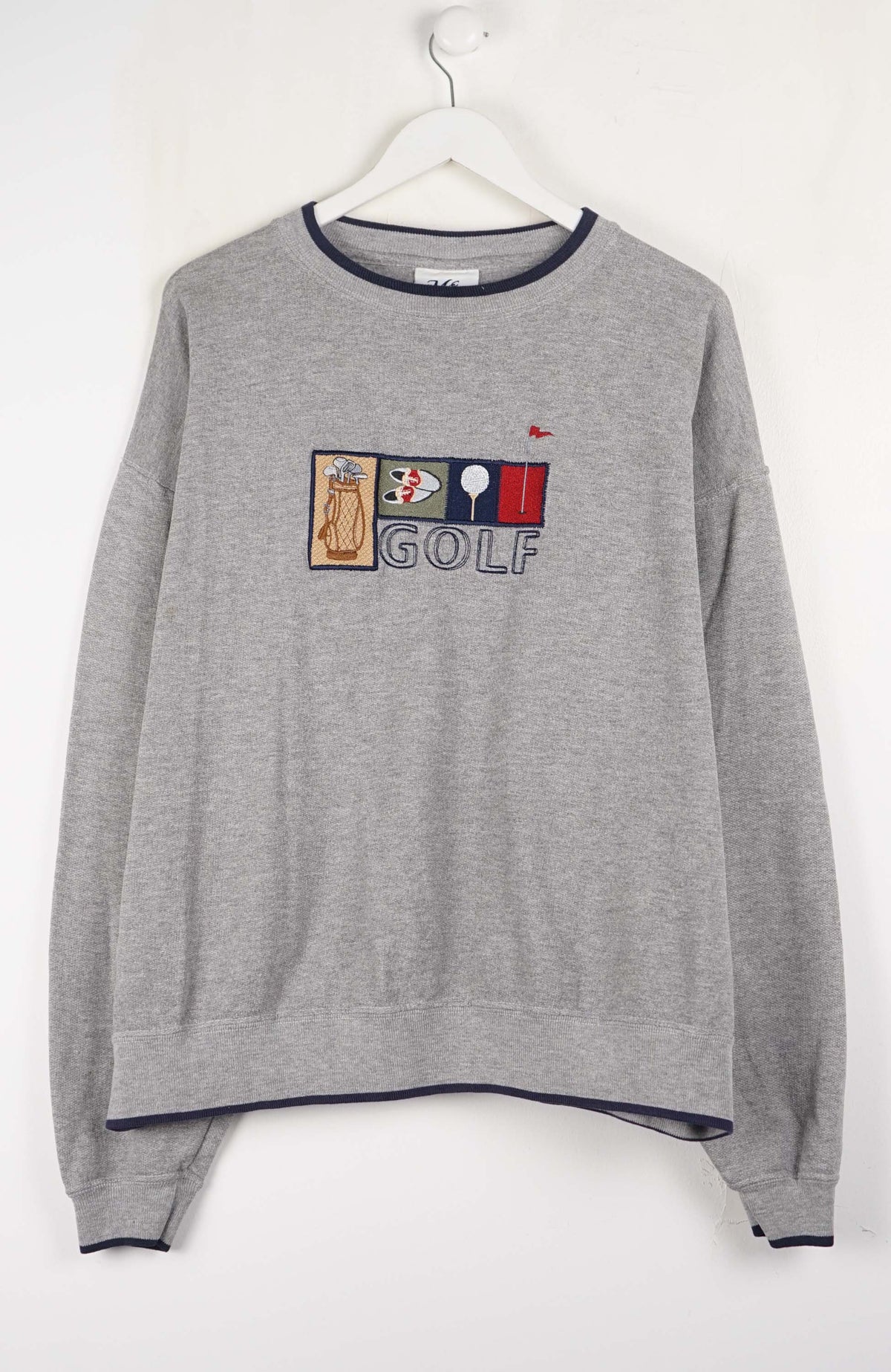 VINTAGE GOLF SWEATER (L)