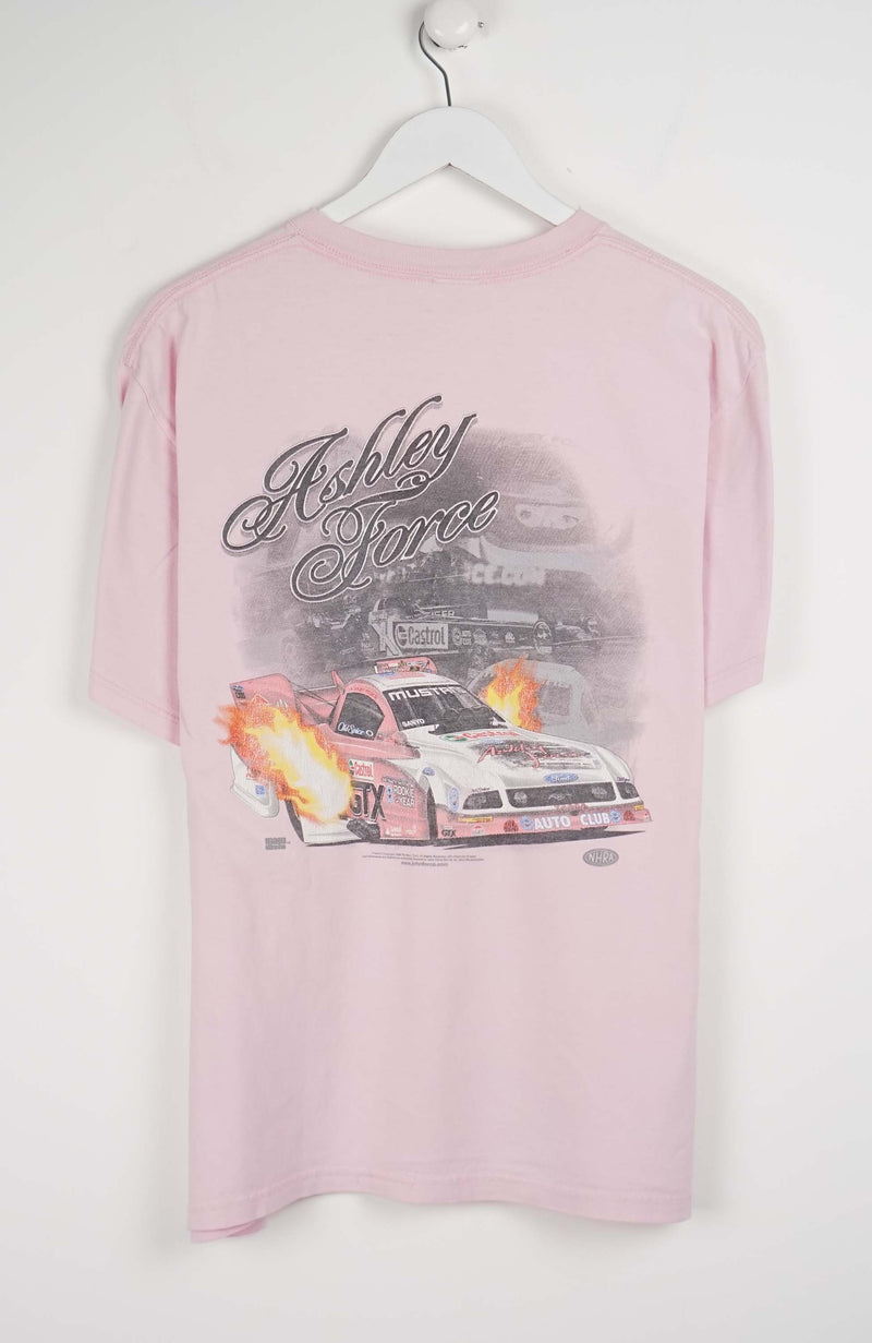 VINTAGE NASCAR ASHLEY FORCE T-SHIRT (M)