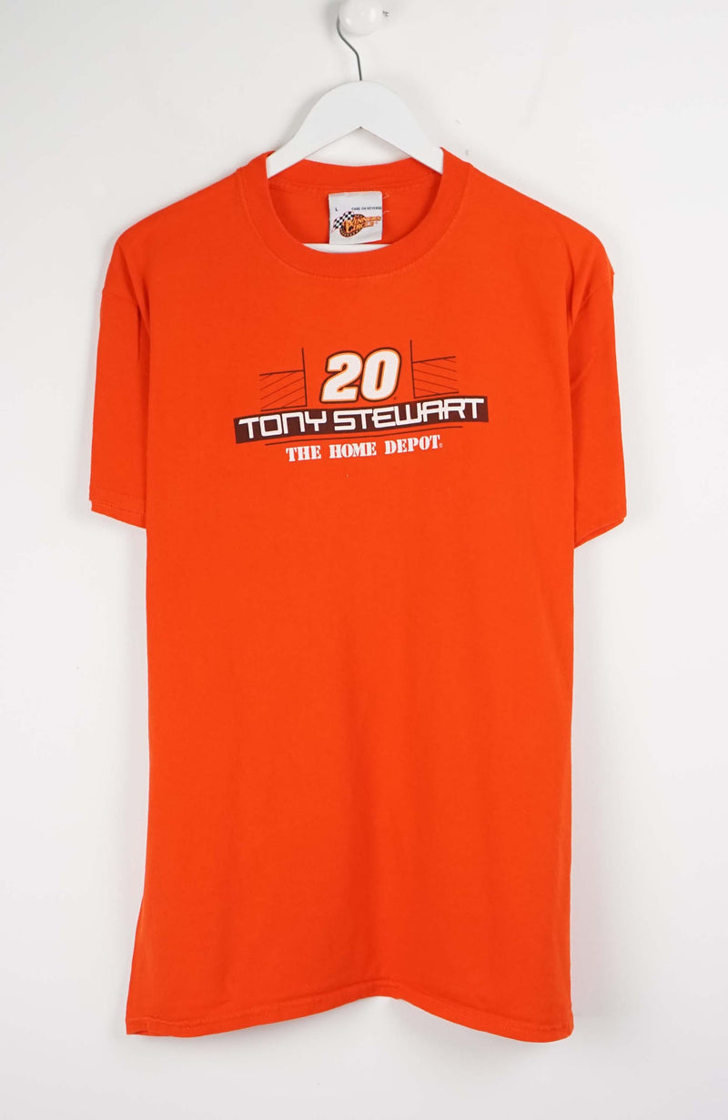 VINTAGE NASCAR TONY STEWART T-SHIRT (L)
