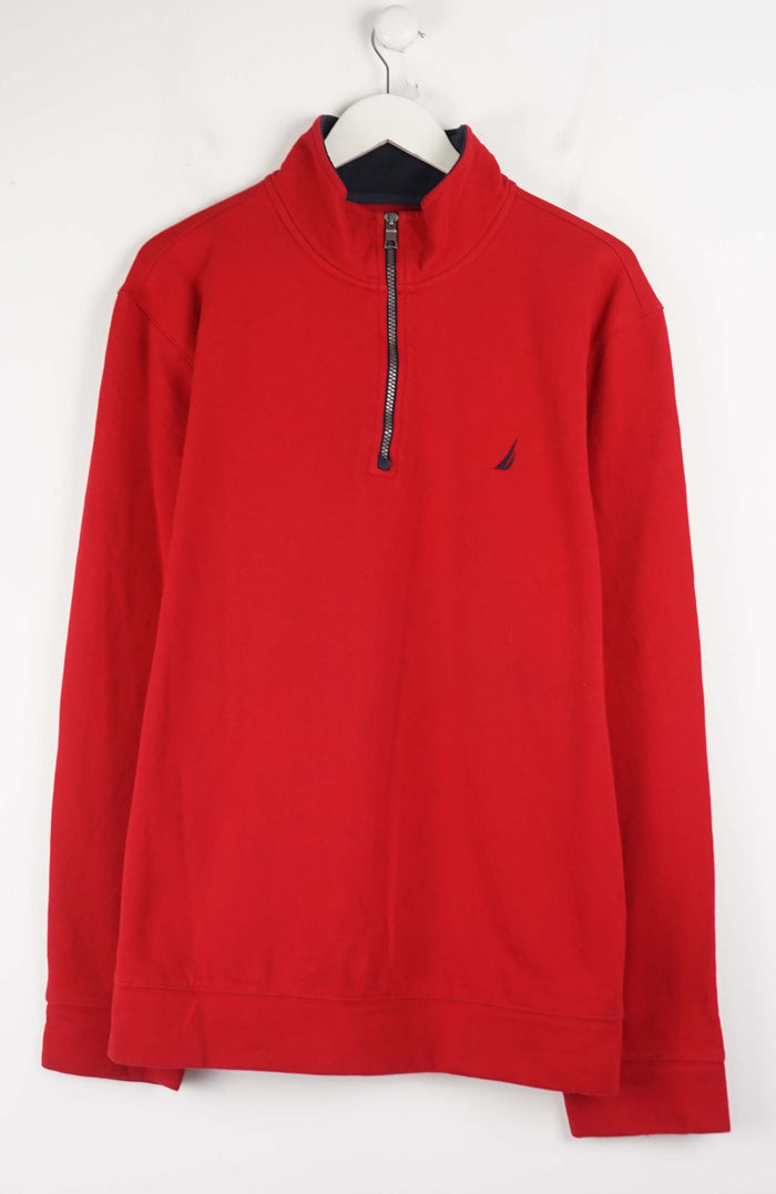 VINTAGE NAUTICA 1/4 ZIP SWEATER (XXL)