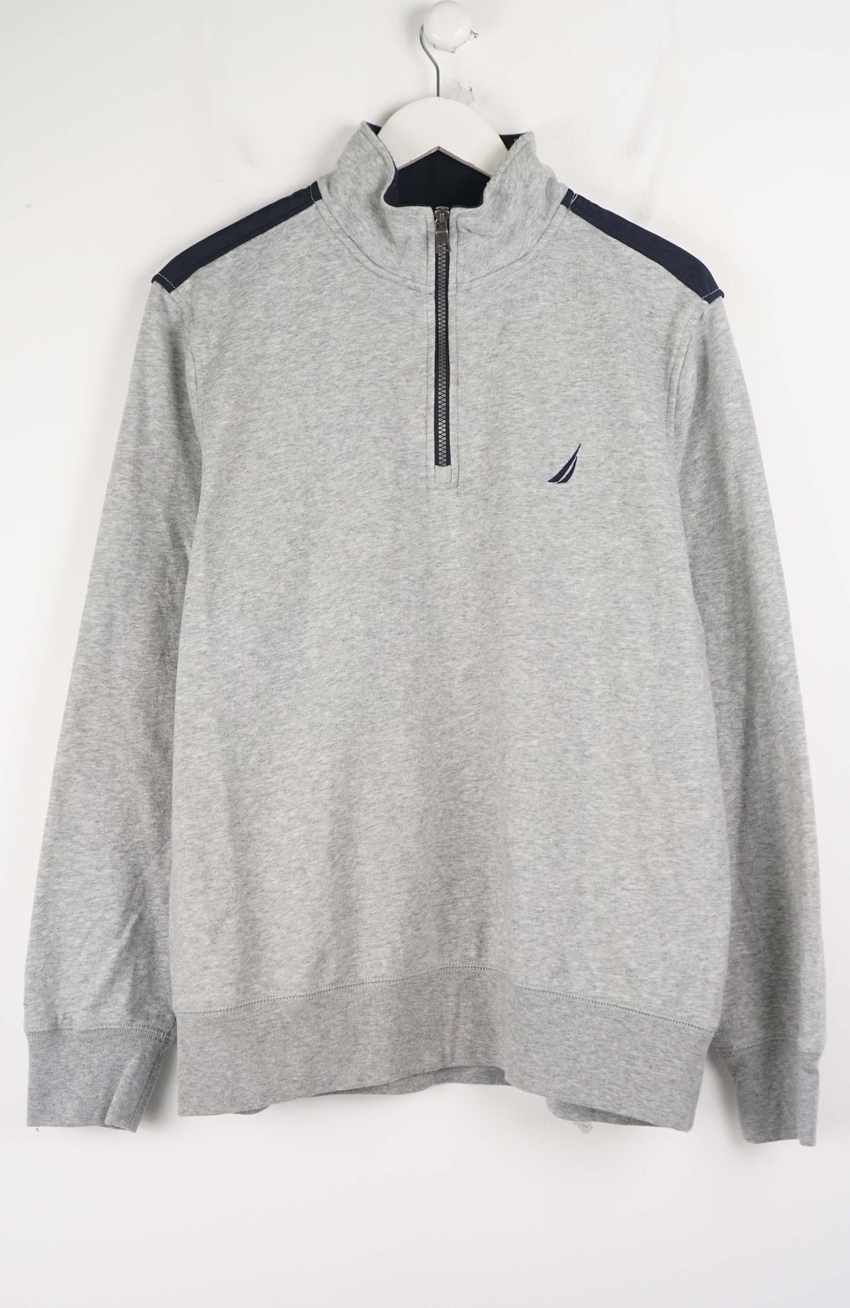 VINTAGE NAUTICA 1/4 ZIP SWEATER (L)