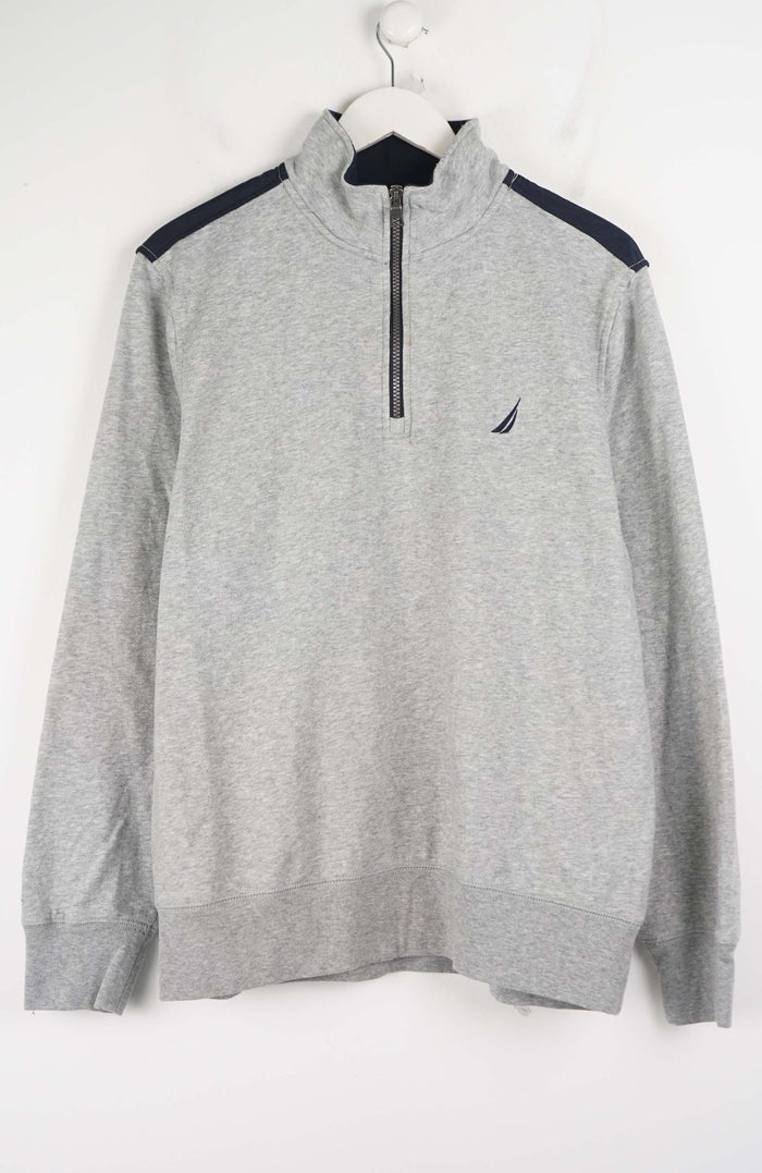 VINTAGE NAUTICA 1/4 ZIP SWEATER (L)