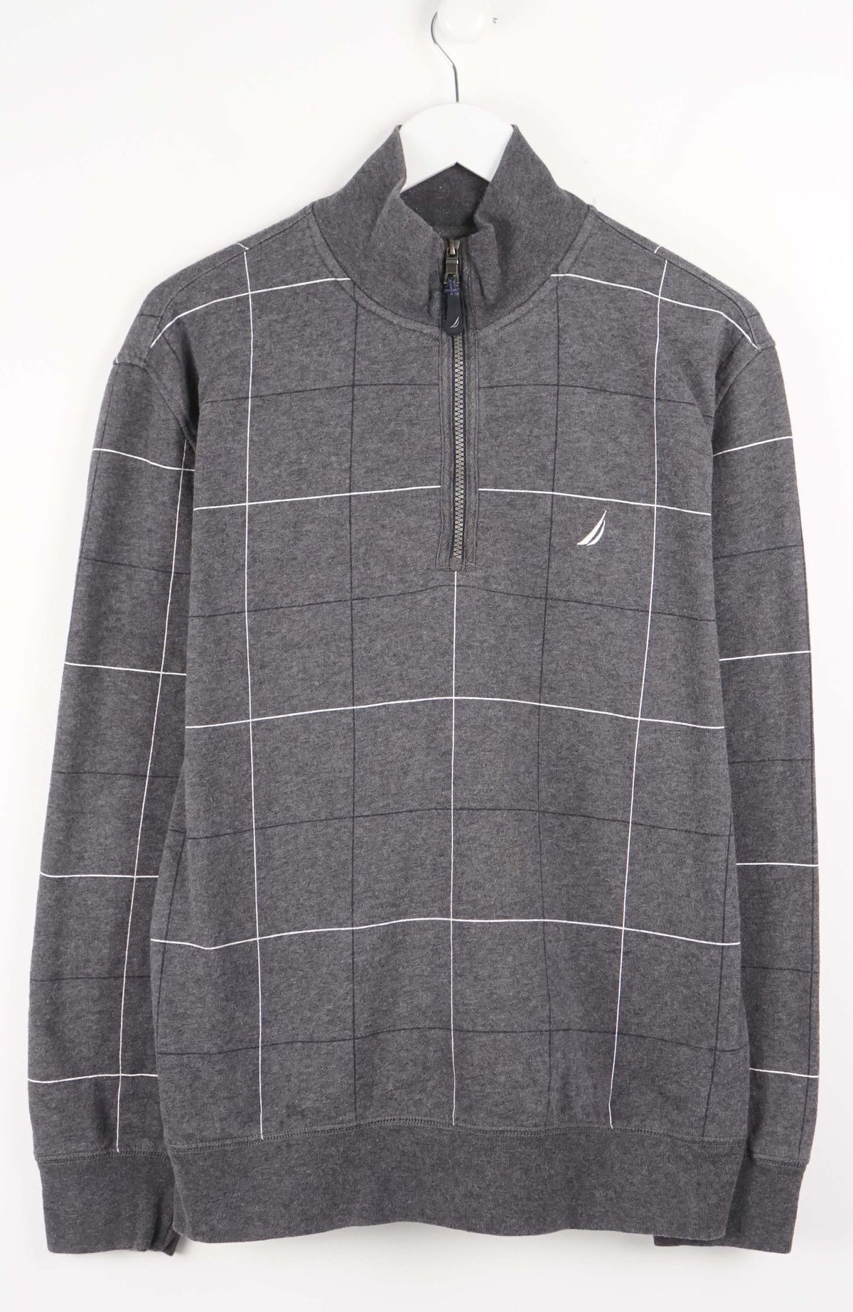 VINTAGE NAUTICA 1/4 ZIP SWEATER (L)