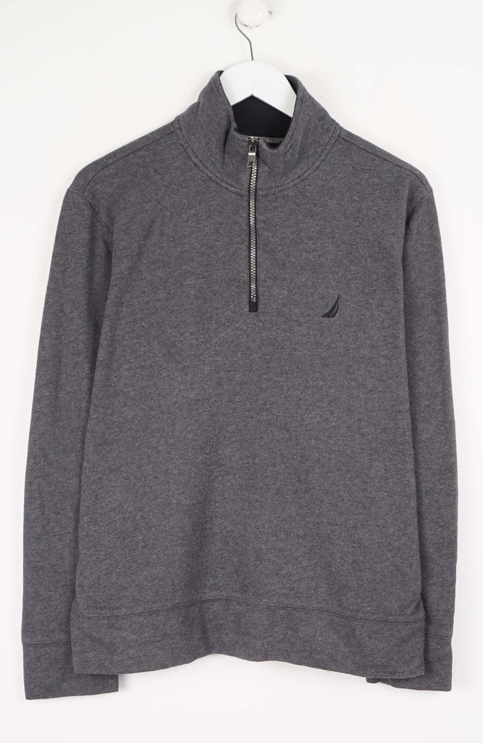 VINTAGE NAUTICA 1/4 ZIP SWEATER (M)