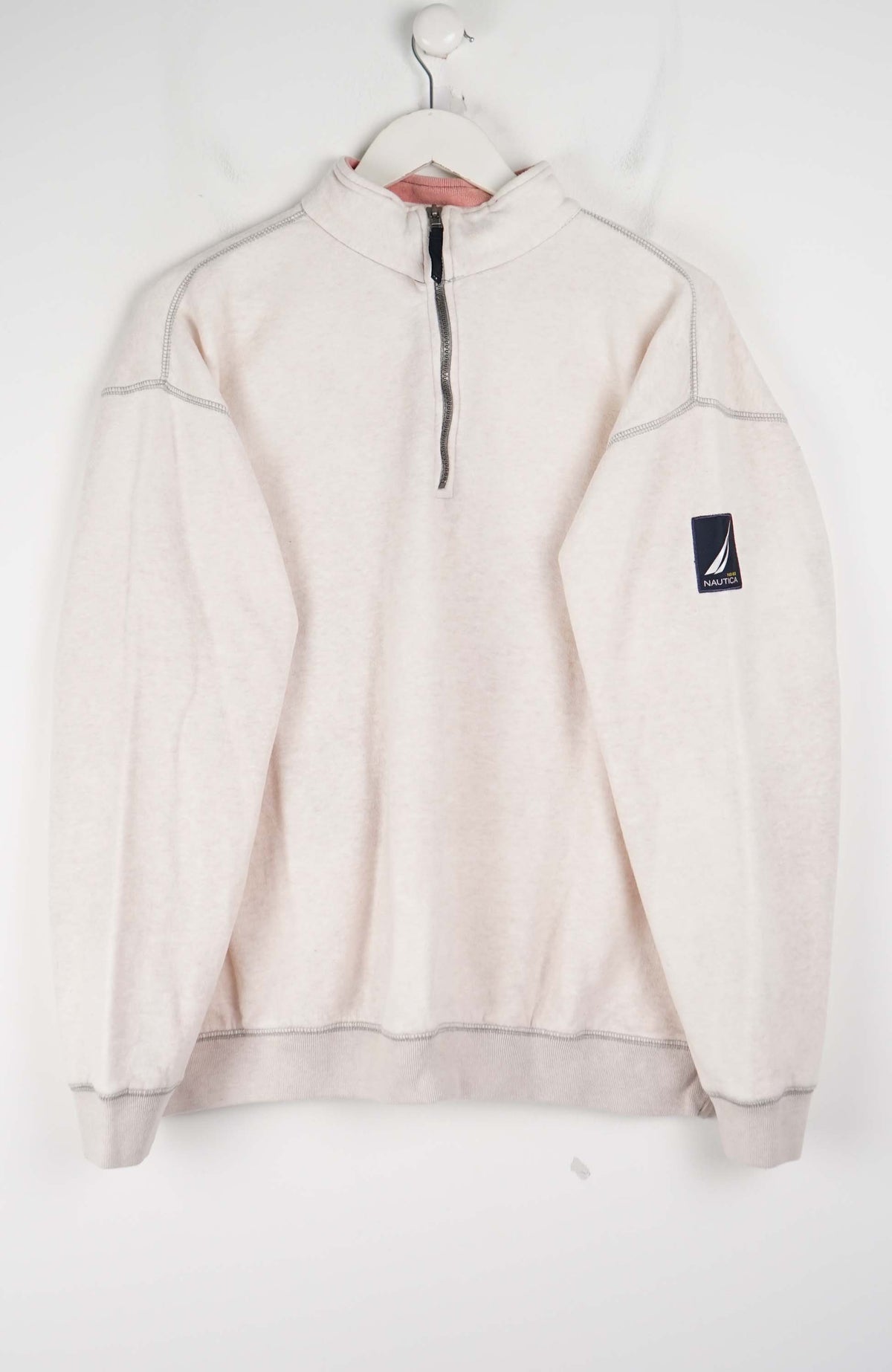 VINTAGE NAUTICA 1/4 ZIP SWEATER (M)