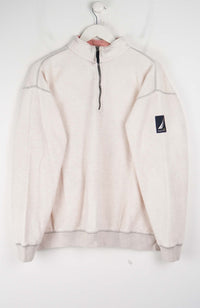 VINTAGE NAUTICA 1/4 ZIP SWEATER (M)