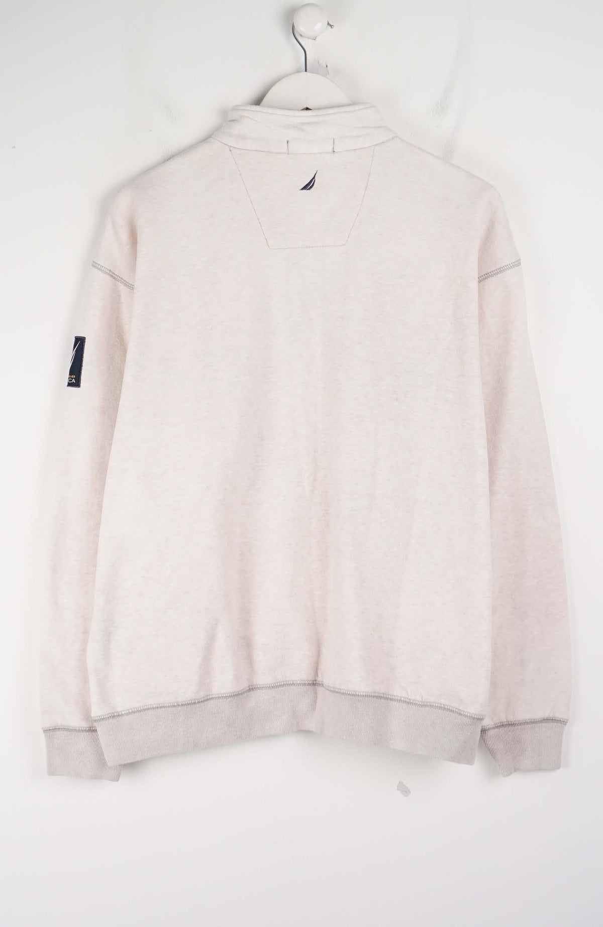 VINTAGE NAUTICA 1/4 ZIP SWEATER (M)