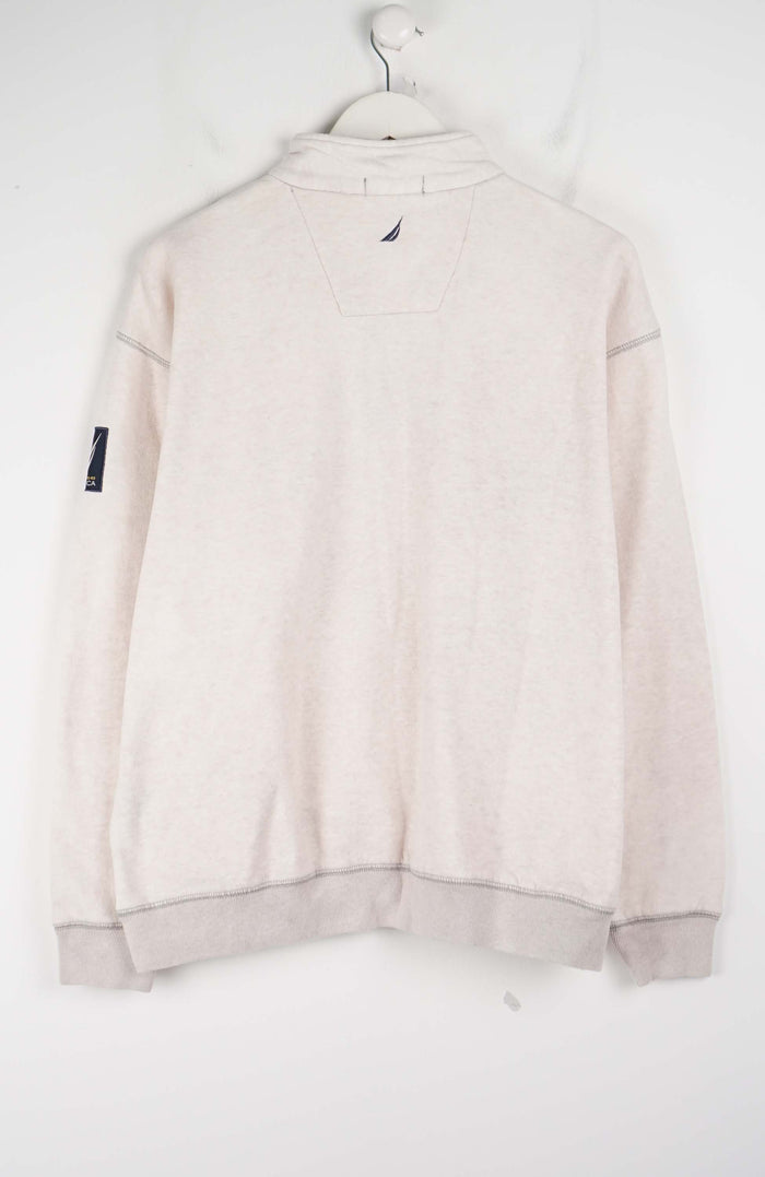 VINTAGE NAUTICA 1/4 ZIP SWEATER (M)