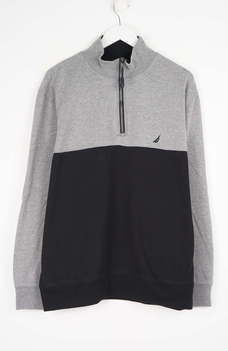 VINTAGE NAUTICA 1/4 ZIP SWEATER (XL)