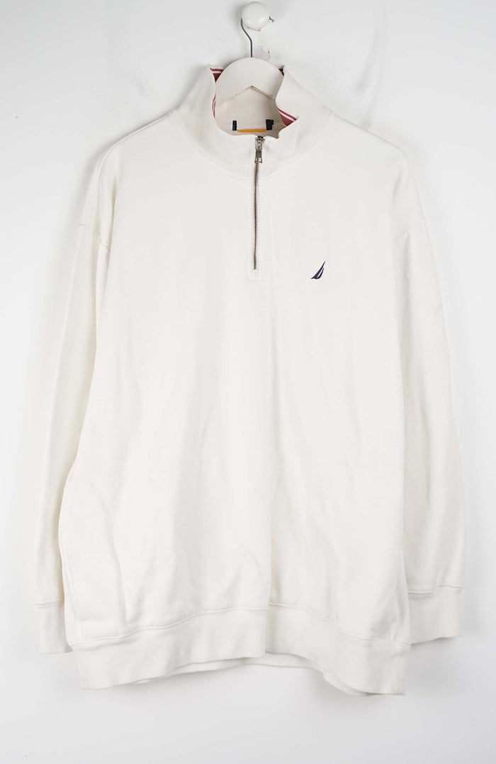 VINTAGE NAUTICA 1/4 ZIP SWEATER (XXL)