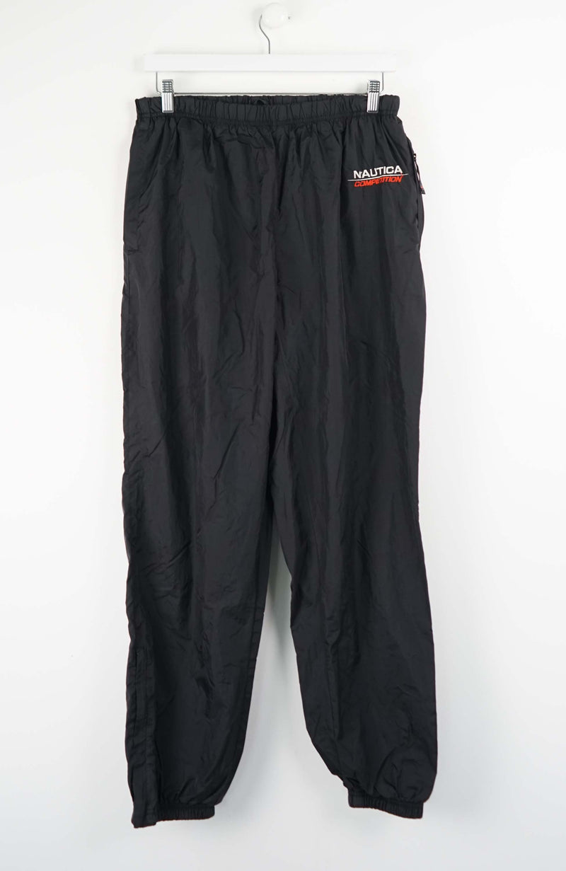 VINTAGE NAUTICA COMPETITION TRACK PANTS (M)