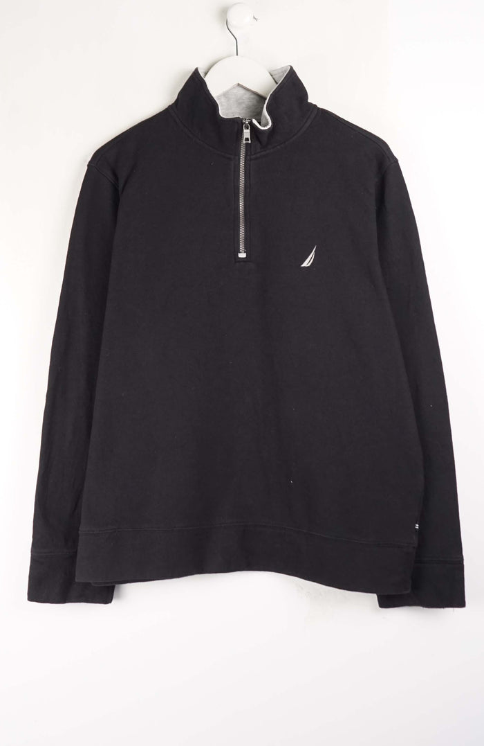 VINTAGE NAUTICA 1/4 ZIP SWEATER (L)