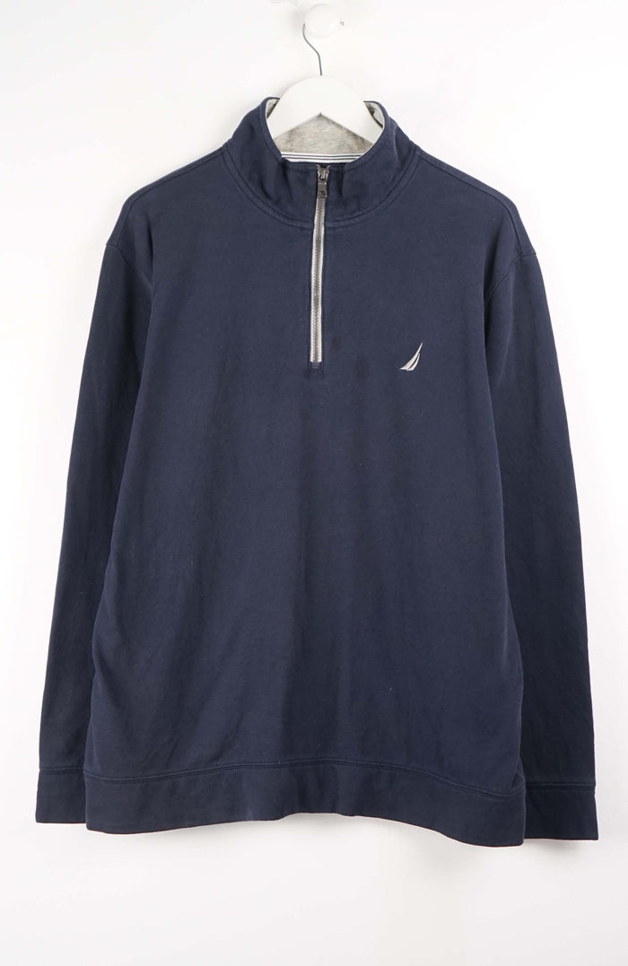 VINTAGE NAUTICA 1/4 ZIP SWEATER (XL)