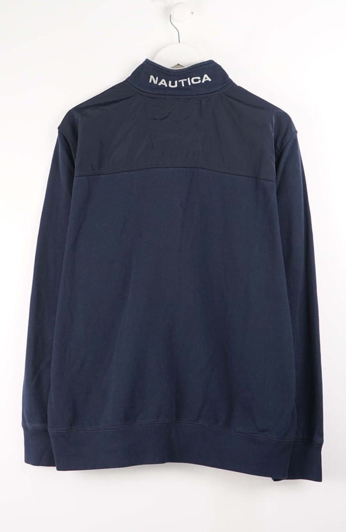 VINTAGE NAUTICA 1/4 ZIP SWEATER (L)