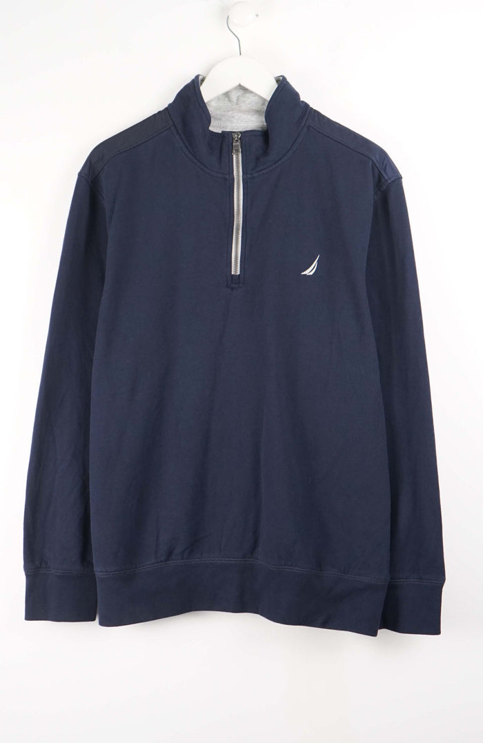 VINTAGE NAUTICA 1/4 ZIP SWEATER (XL)