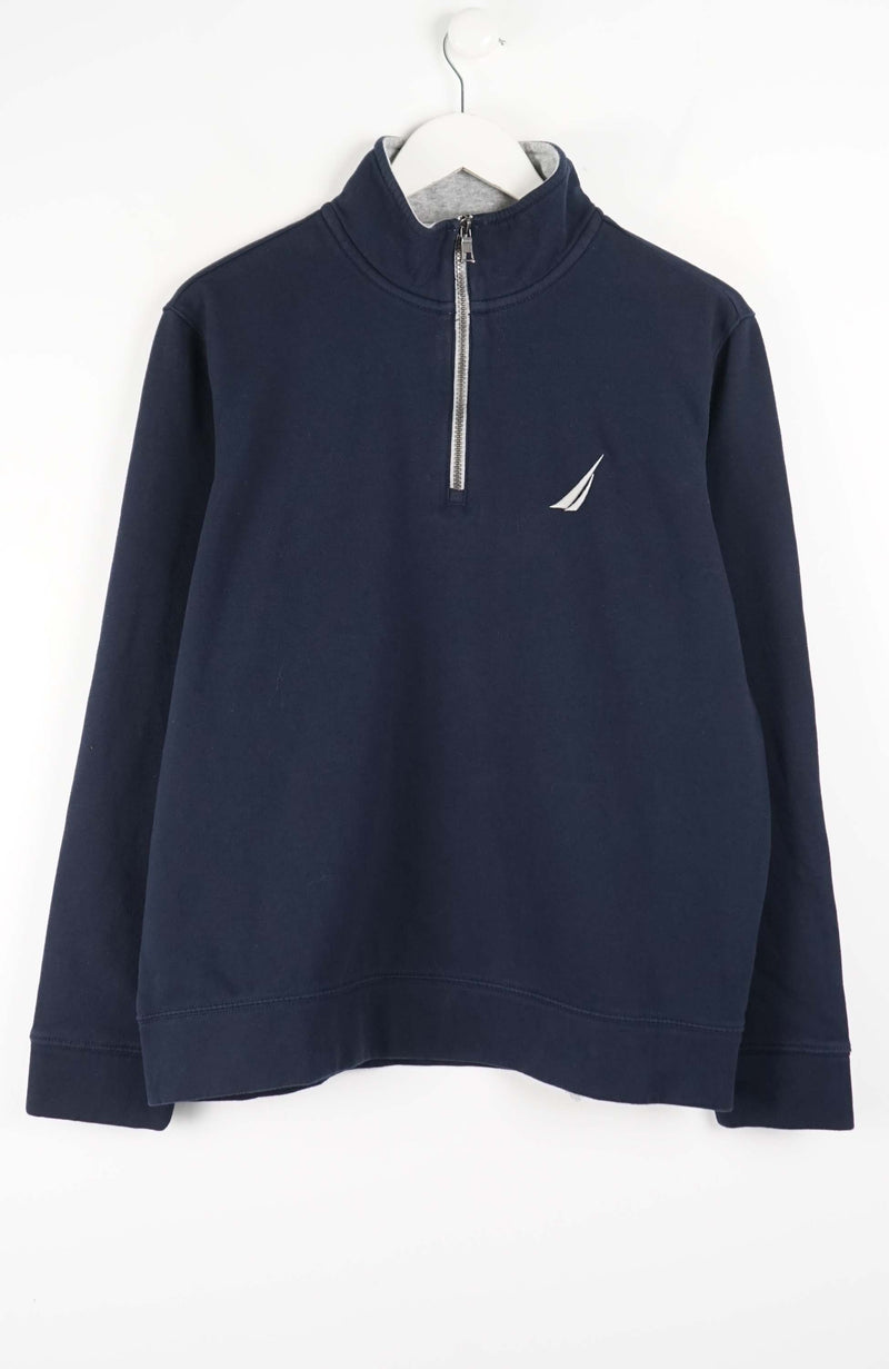 VINTAGE NAUTICA 1/4 ZIP SWEATER (M)