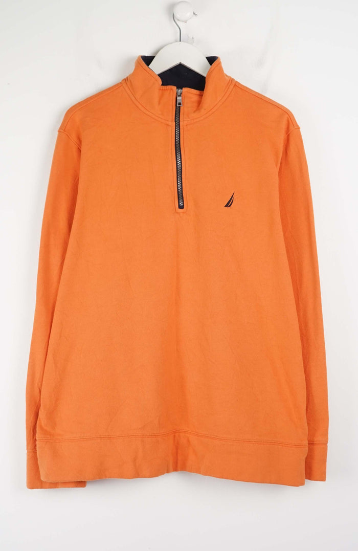 VINTAGE NAUTICA 1/4 ZIP SWEATER (XL)