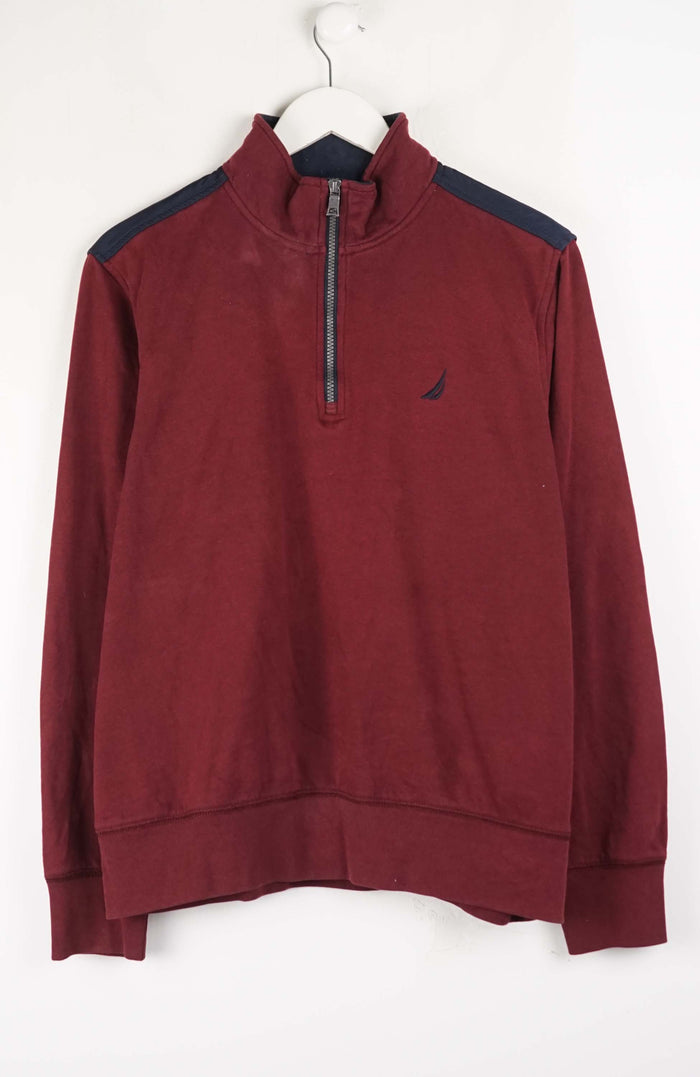 VINTAGE NAUTICA 1/4 ZIP SWEATER (M)
