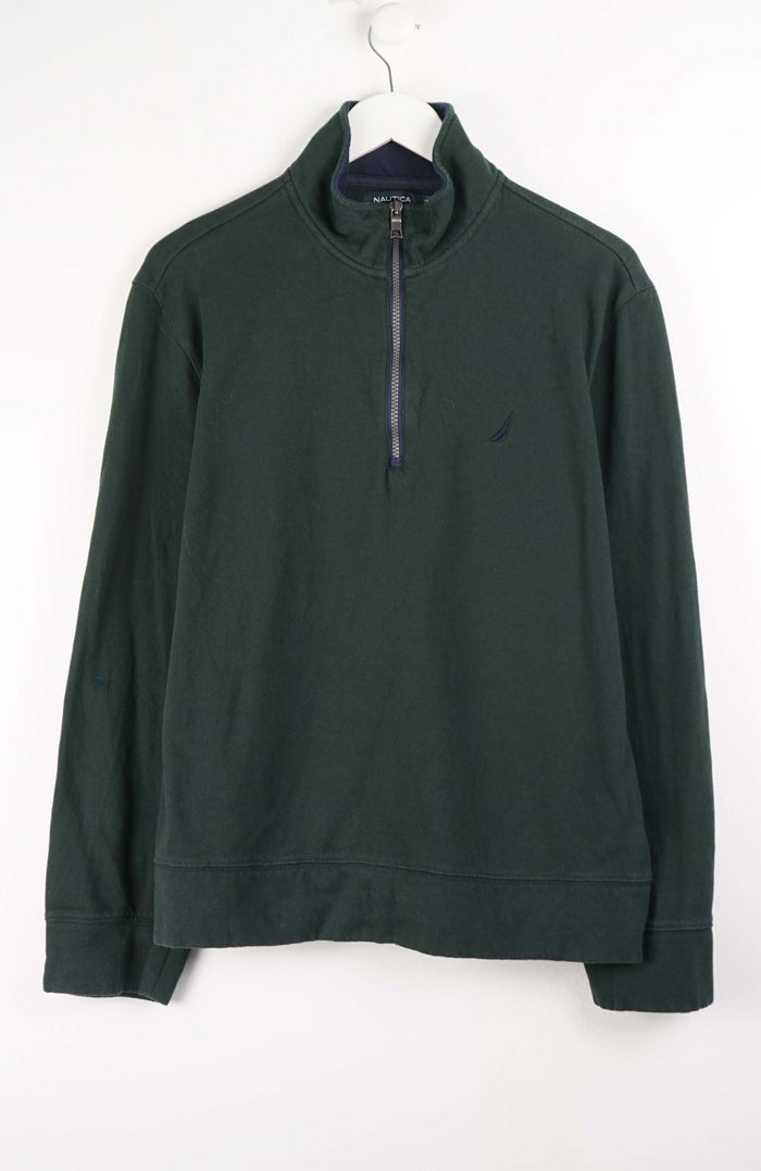 VINTAGE NAUTICA 1/4 ZIP SWEATER (M)