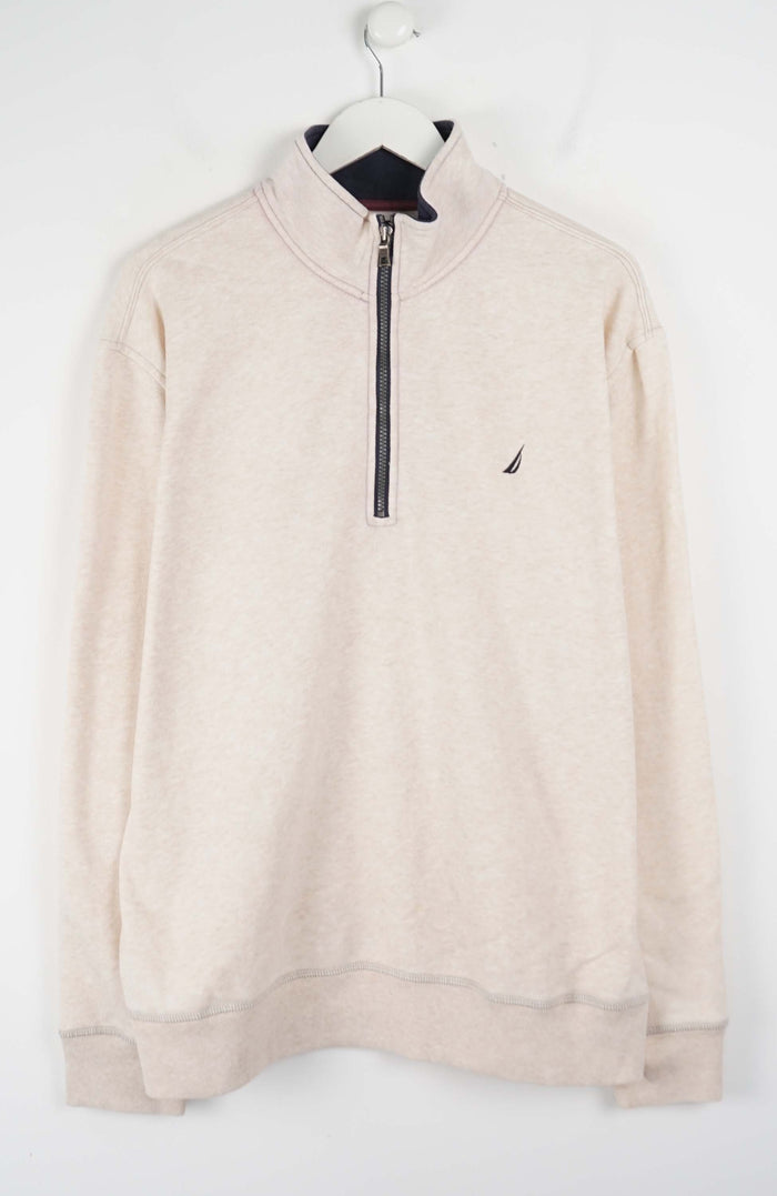 VINTAGE NAUTICA 1/4 ZIP SWEATER (XL)