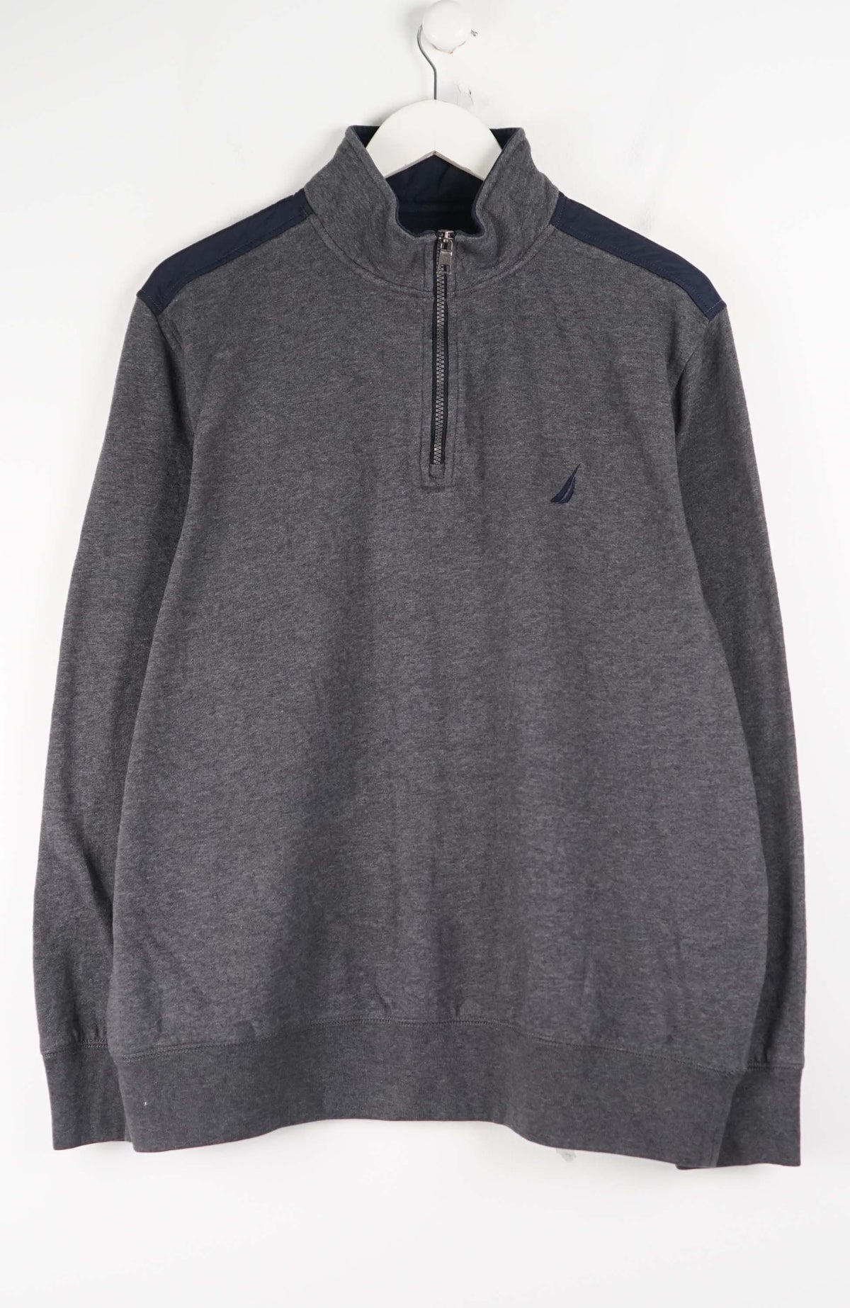VINTAGE NAUTICA 1/4 ZIP SWEATER (XL)