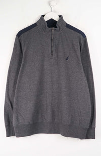 VINTAGE NAUTICA 1/4 ZIP SWEATER (XL)