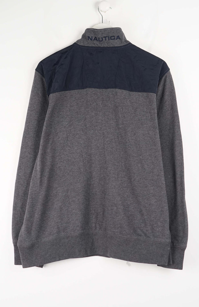 VINTAGE NAUTICA 1/4 ZIP SWEATER (XL)