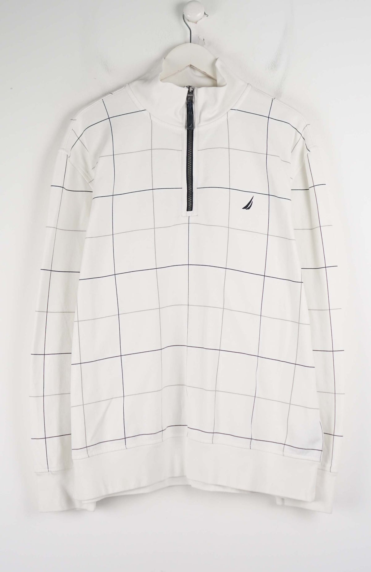 VINTAGE NAUTICA 1/4 ZIP SWEATER (XL)