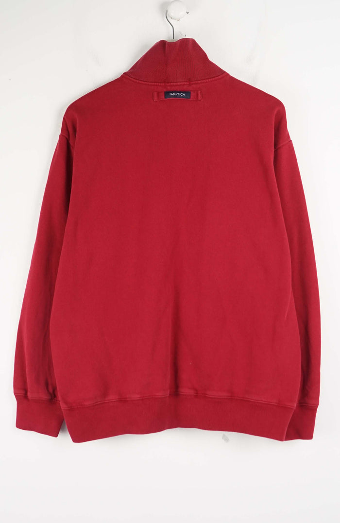 VINTAGE NAUTICA 1/4 ZIP SWEATER (L)