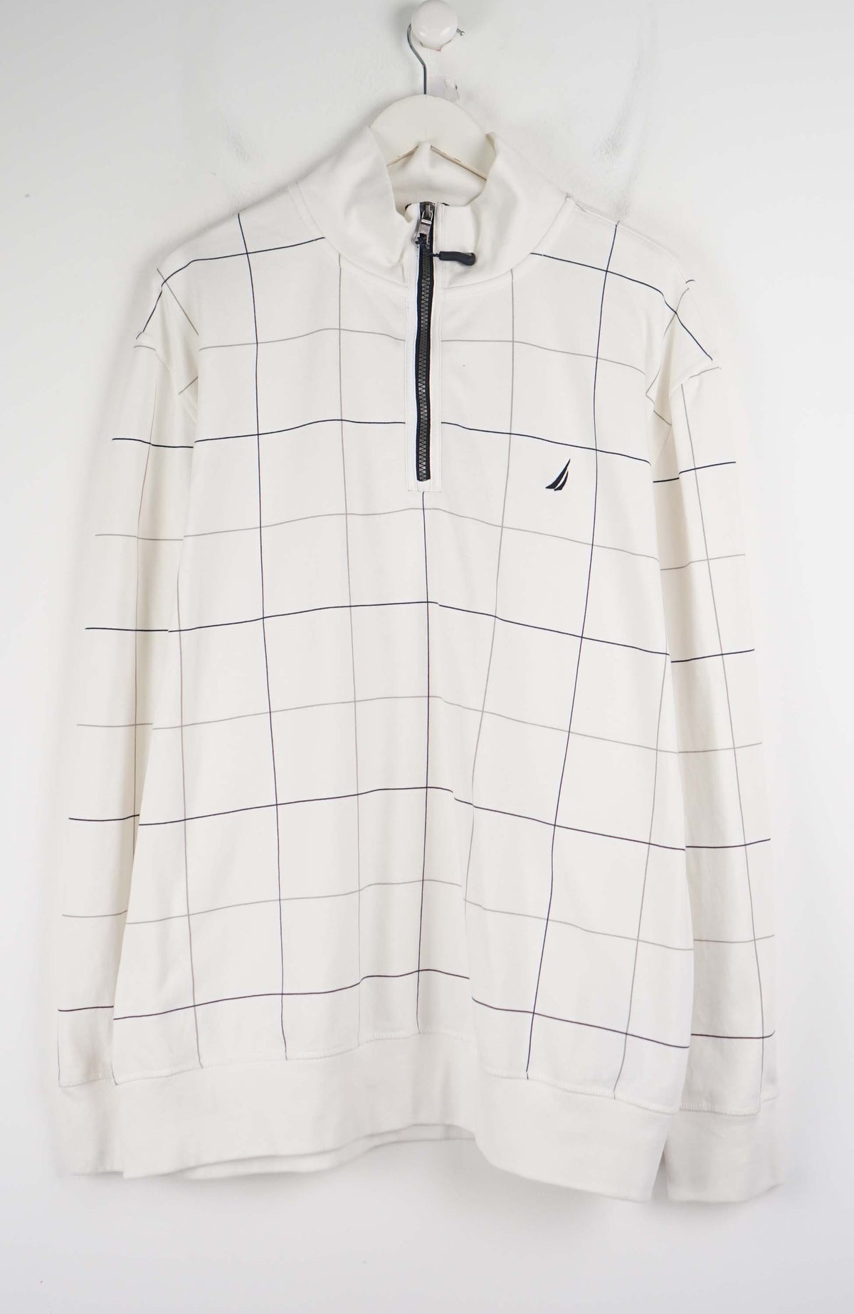 VINTAGE NAUTICA 1/4 ZIP SWEATER (XXL)
