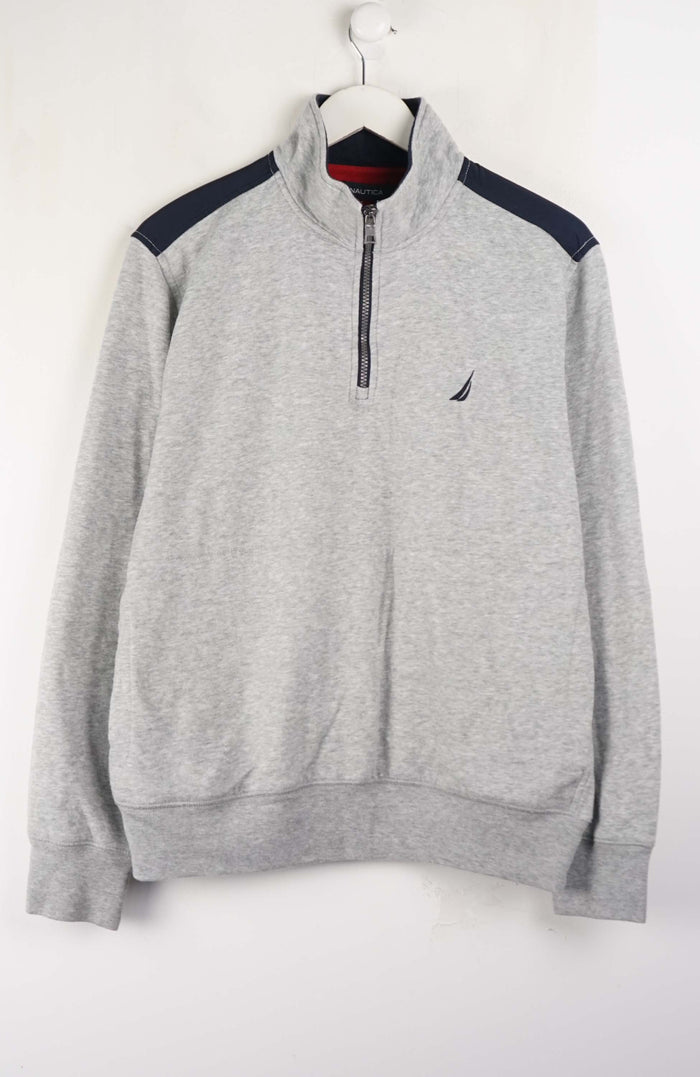VINTAGE NAUTICA 1/4 ZIP SWEATER (M)