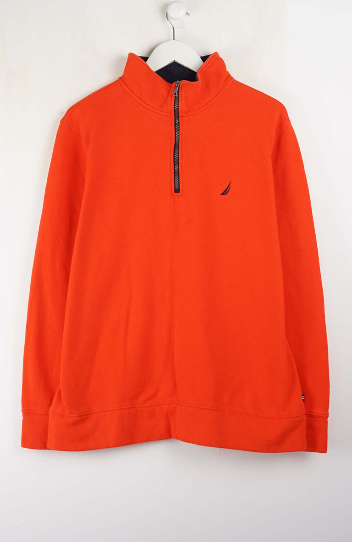 VINTAGE NAUTICA 1/4 ZIP SWEATER (XL)