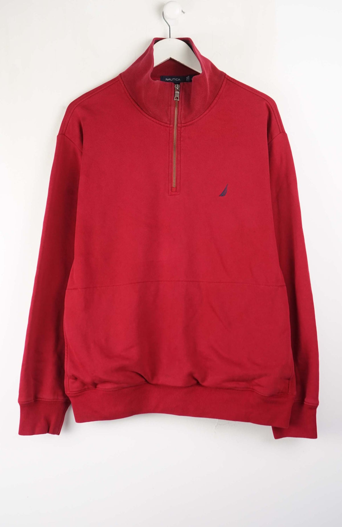 VINTAGE NAUTICA 1/4 ZIP SWEATER (L)
