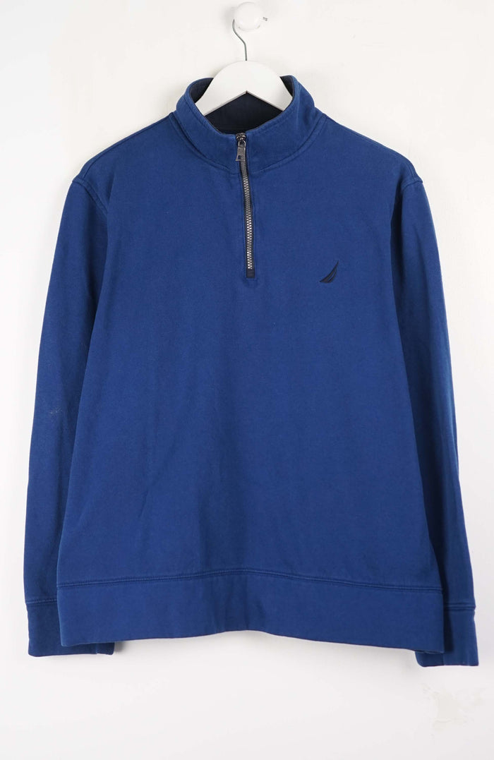 VINTAGE NAUTICA 1/4 ZIP SWEATER (L)