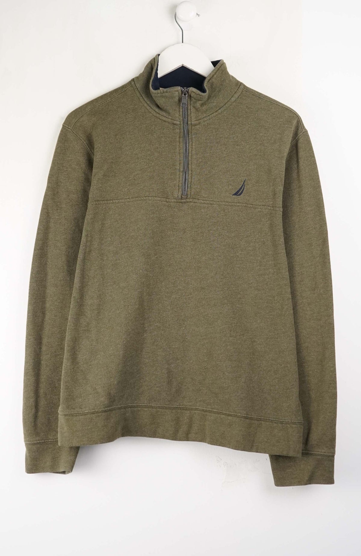 VINTAGE NAUTICA 1/4 ZIP SWEATER (S)