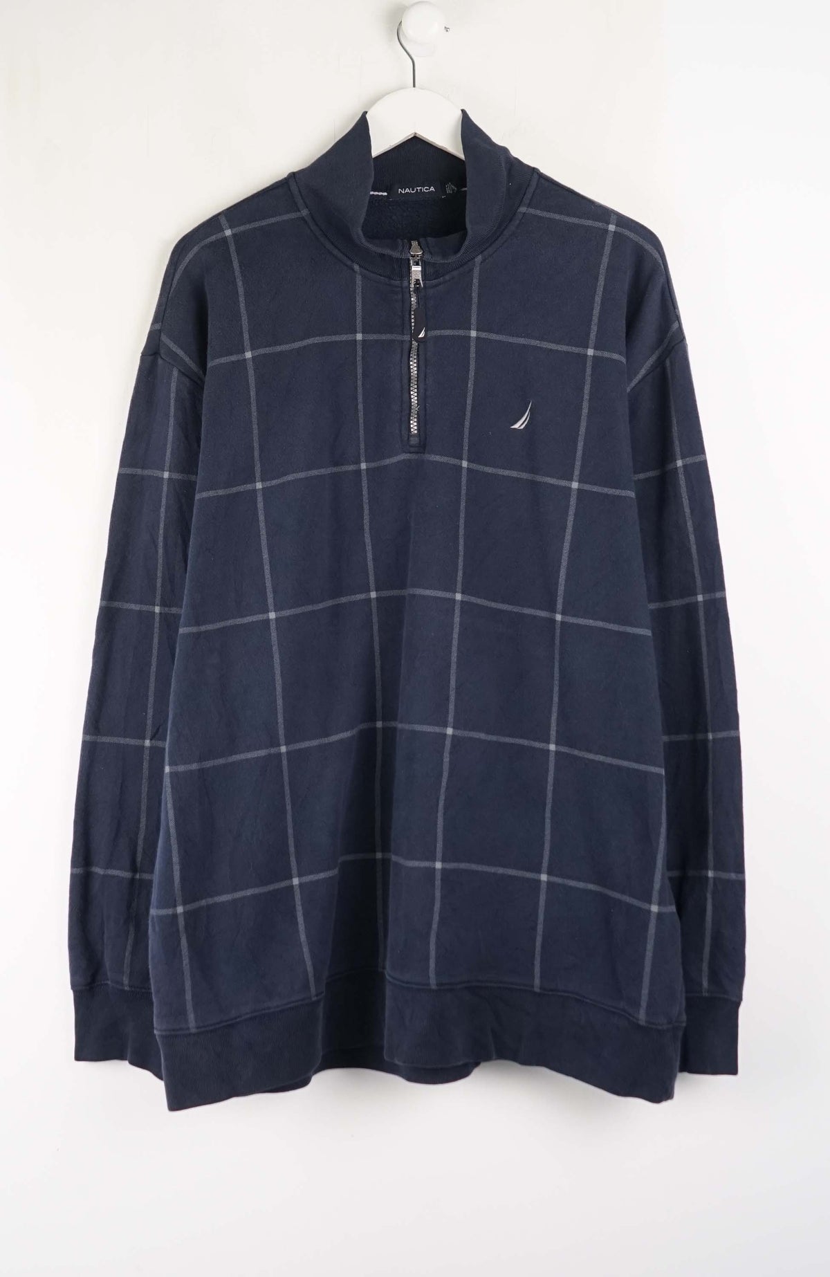 VINTAGE NAUTICA 1/4 ZIP SWEATER (XXL)