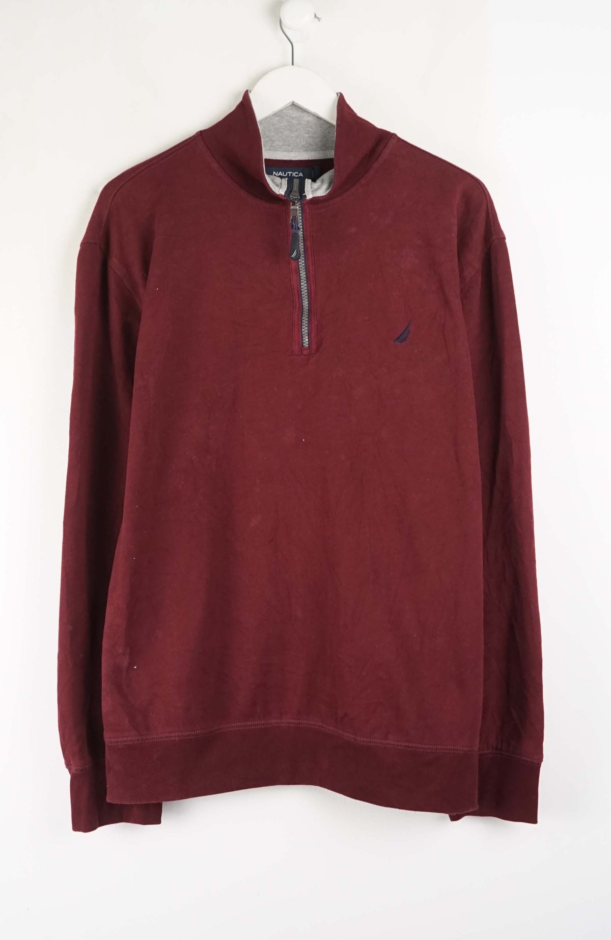VINTAGE NAUTICA 1/4 ZIP SWEATER (XL)
