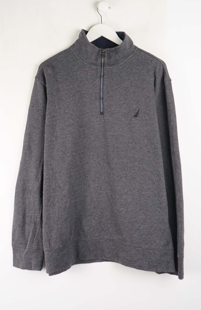 VINTAGE NAUTICA 1/4 ZIP SWEATER (XL)