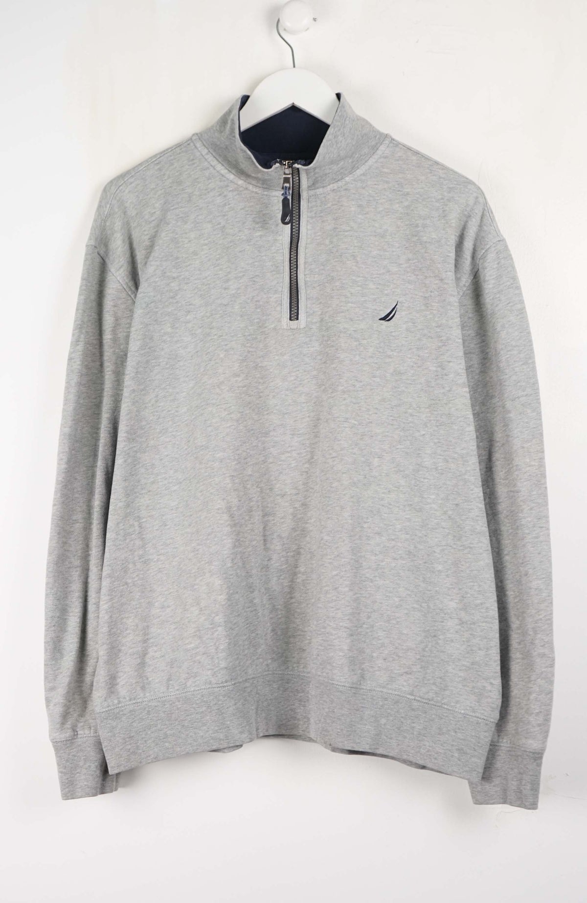 VINTAGE NAUTICA 1/4 ZIP SWEATER (L)