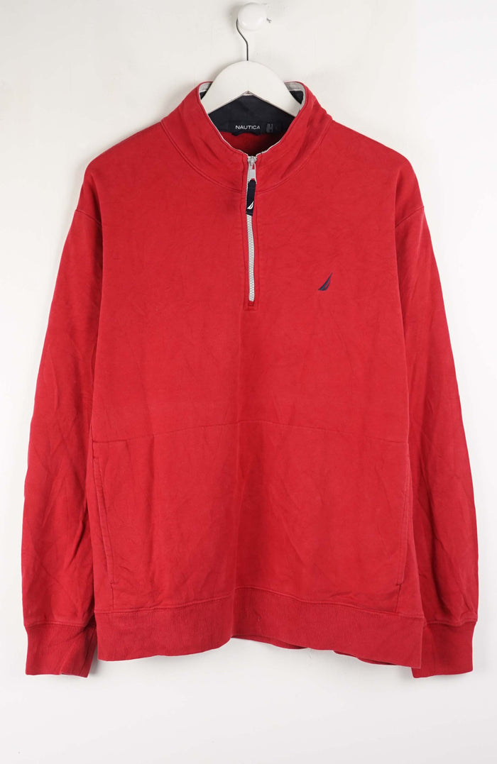 VINTAGE NAUTICA 1/4 ZIP SWEATER (L)