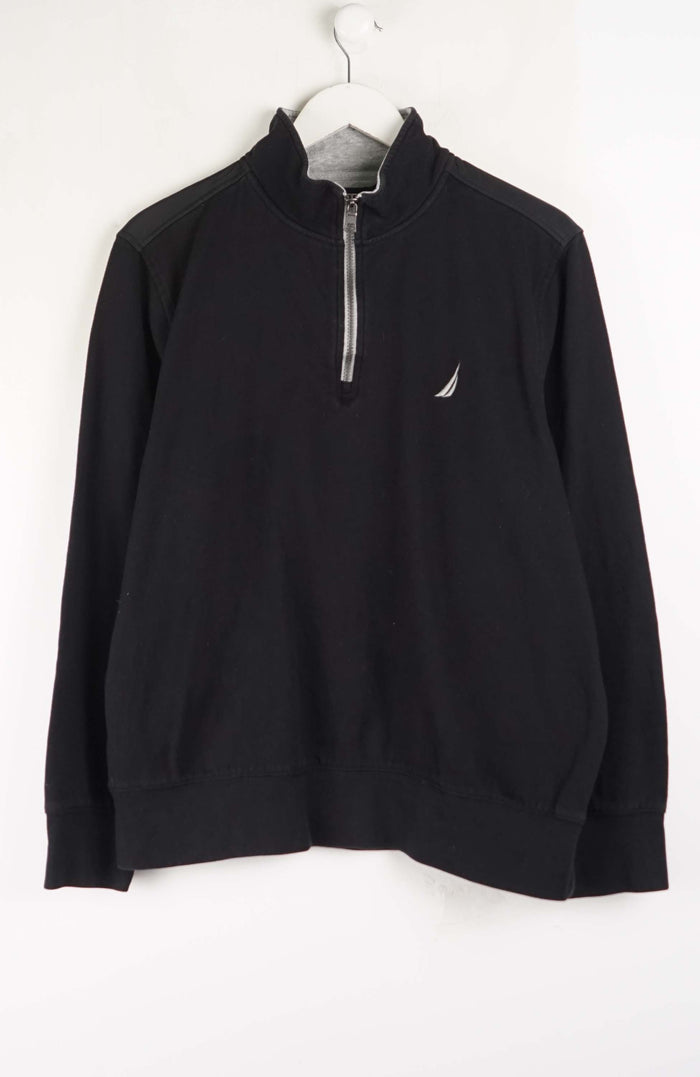 VINTAGE NAUTICA 1/4 ZIP SWEATER (M)