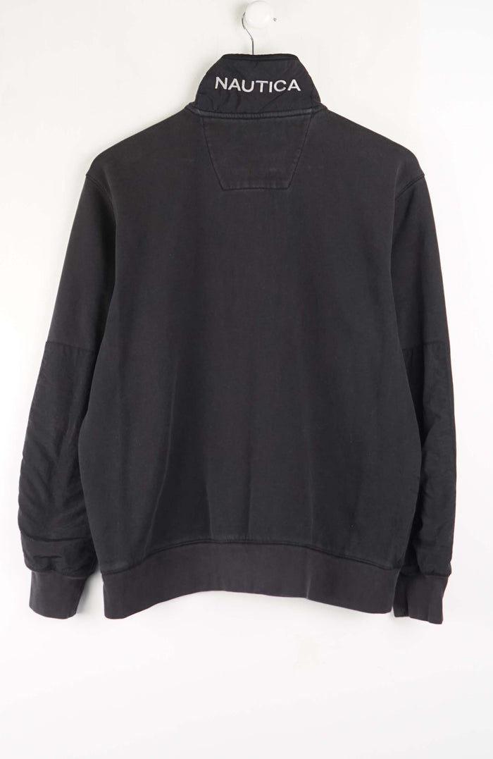 VINTAGE NAUTICA 1/4 ZIP SWEATER (S)