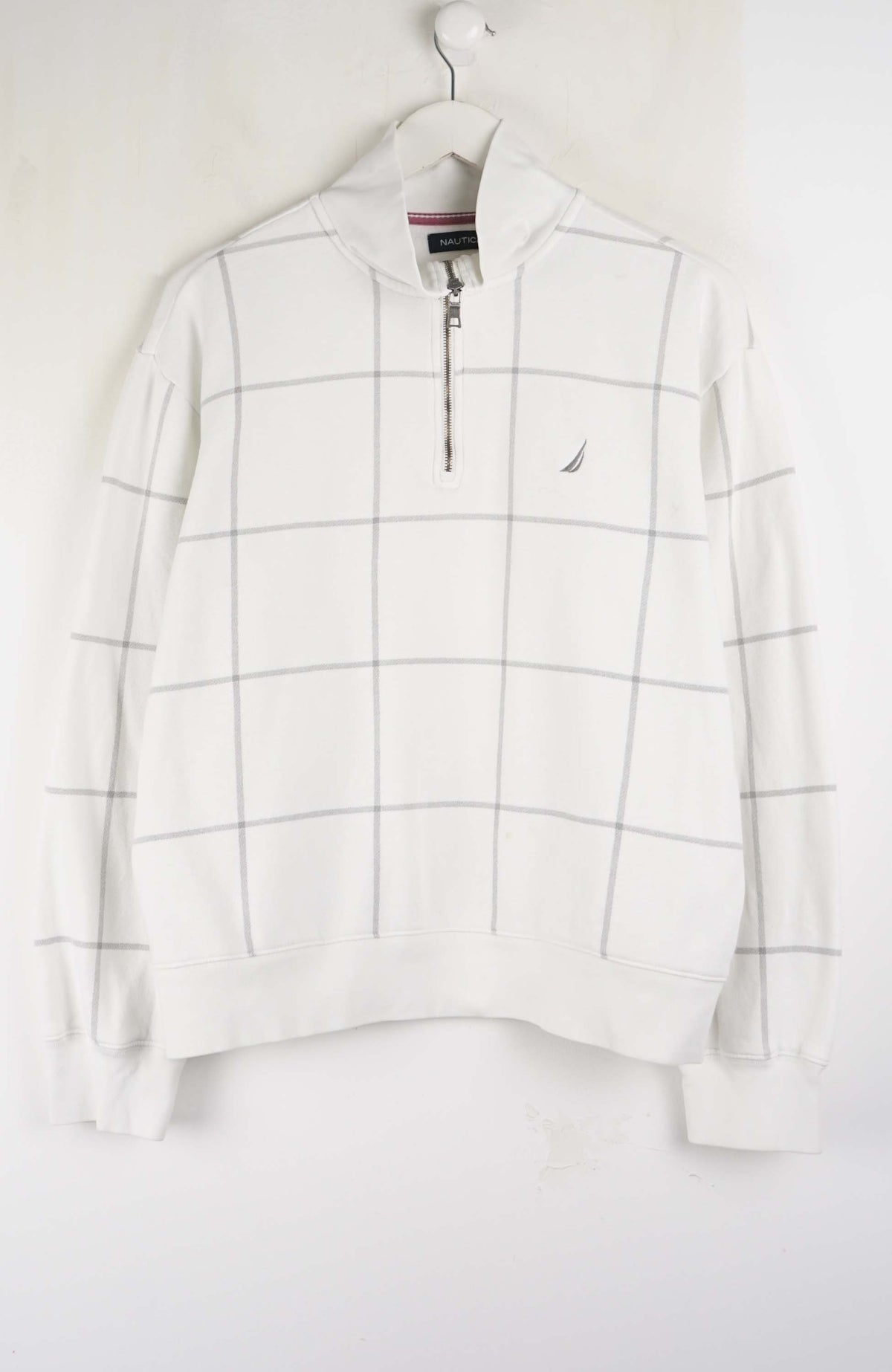 VINTAGE NAUTICA 1/4 ZIP  SWEATER (XS)