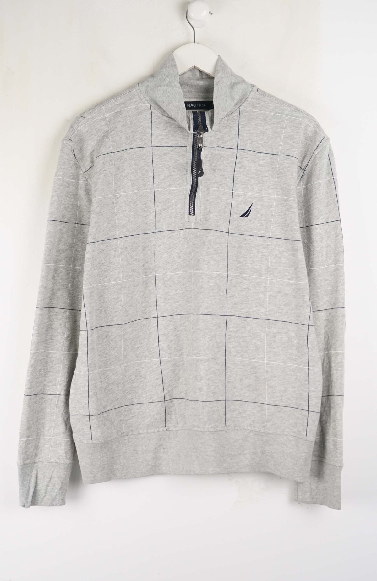 VINTAGE NAUTICA 1/4 ZIP SWEATER (M)