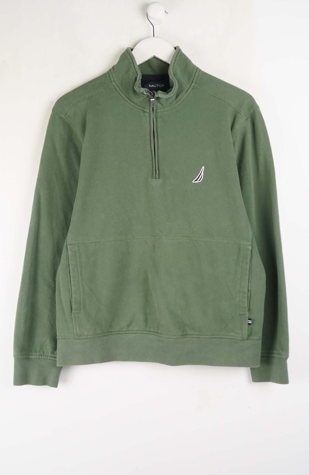 VINTAGE NAUTICA 1/4 ZIP SWEATER (S)