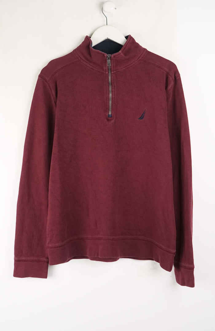 VINTAGE NAUTICA 1/4 ZIP SWEATER (L)